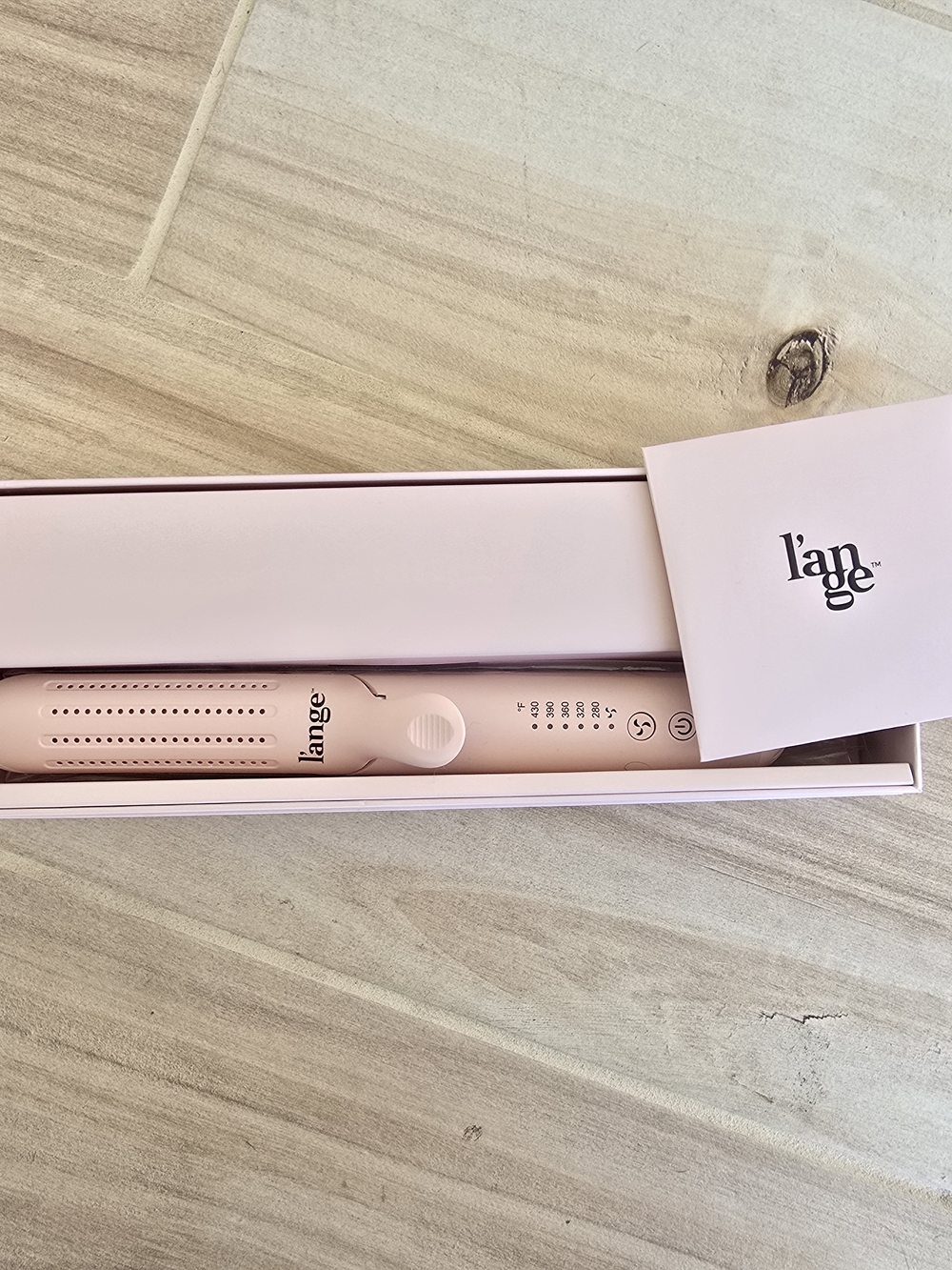 Lange Le Duo 360° Airflow Styler Straightener And Curling Wand